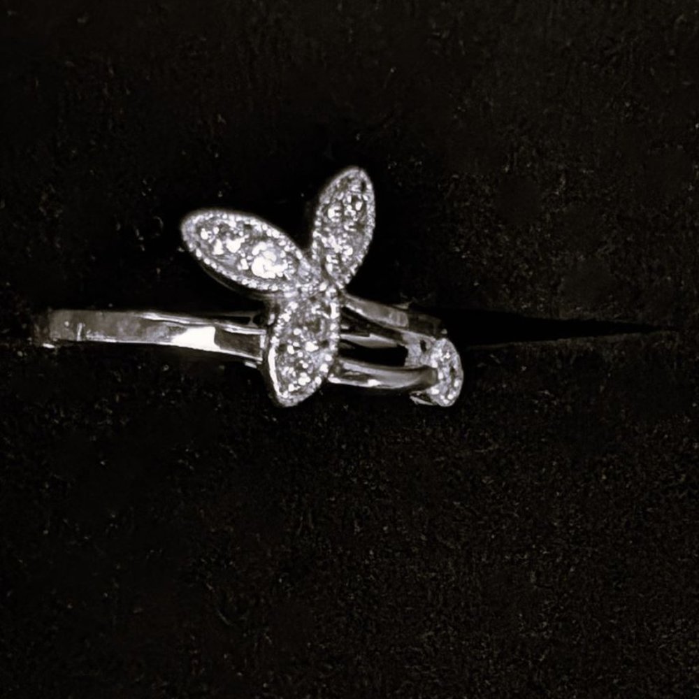 Petit Ladies Fashion / Promise Ring .925 Sterling Silver - Picture 5 of 5